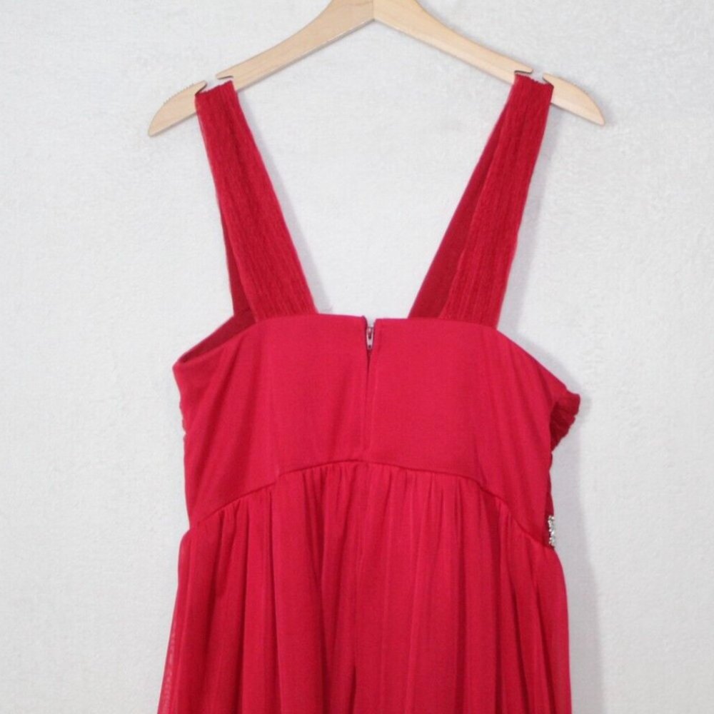 Torrid red formal sleeveless mini dress - Picture 8 of 10